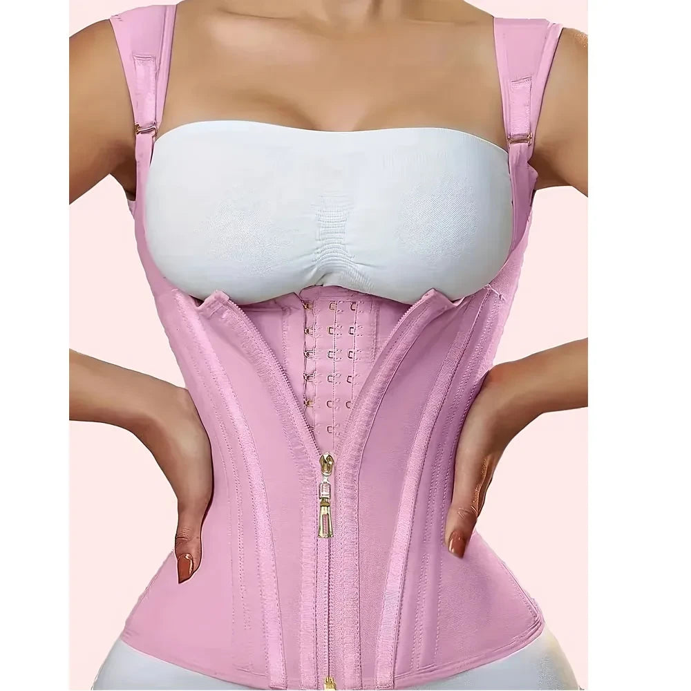 Mesh Waist Cincher Vest