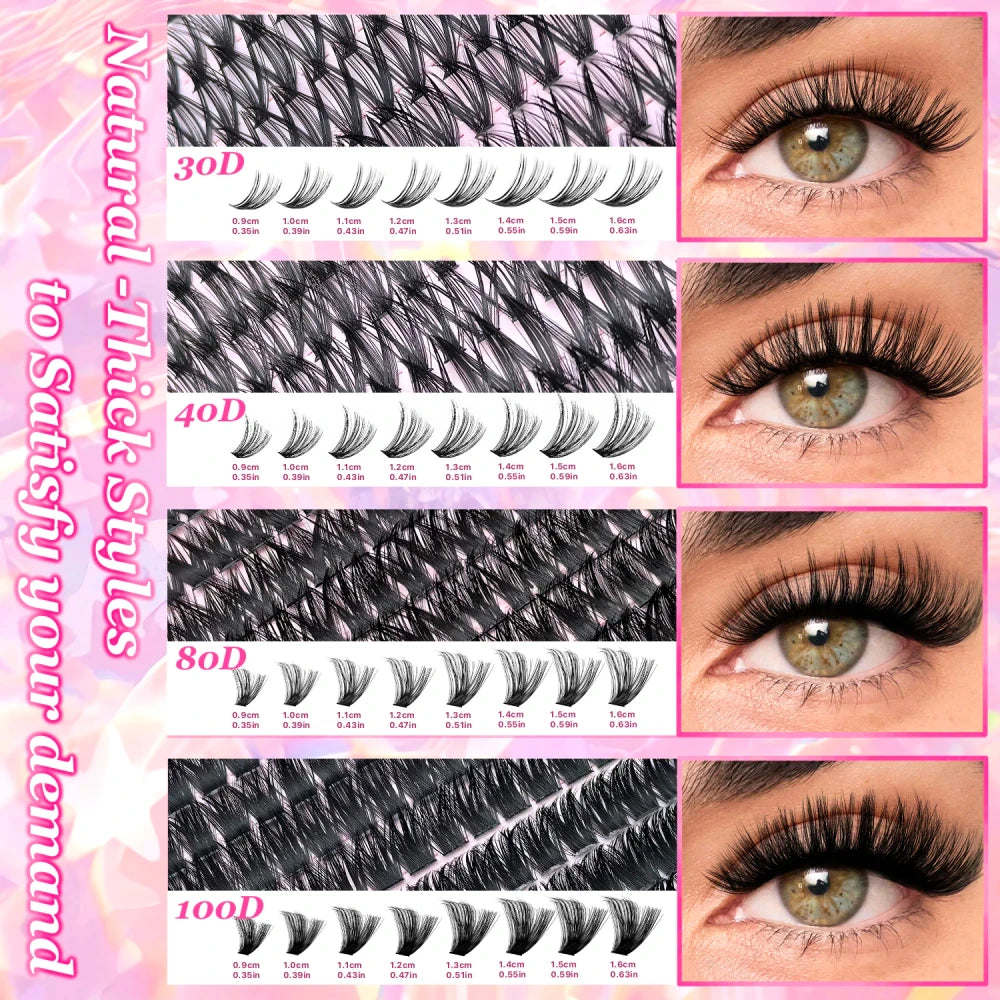 Cluster Lash Extension Kit